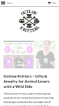 Mobile Screenshot of outlawkritters.com